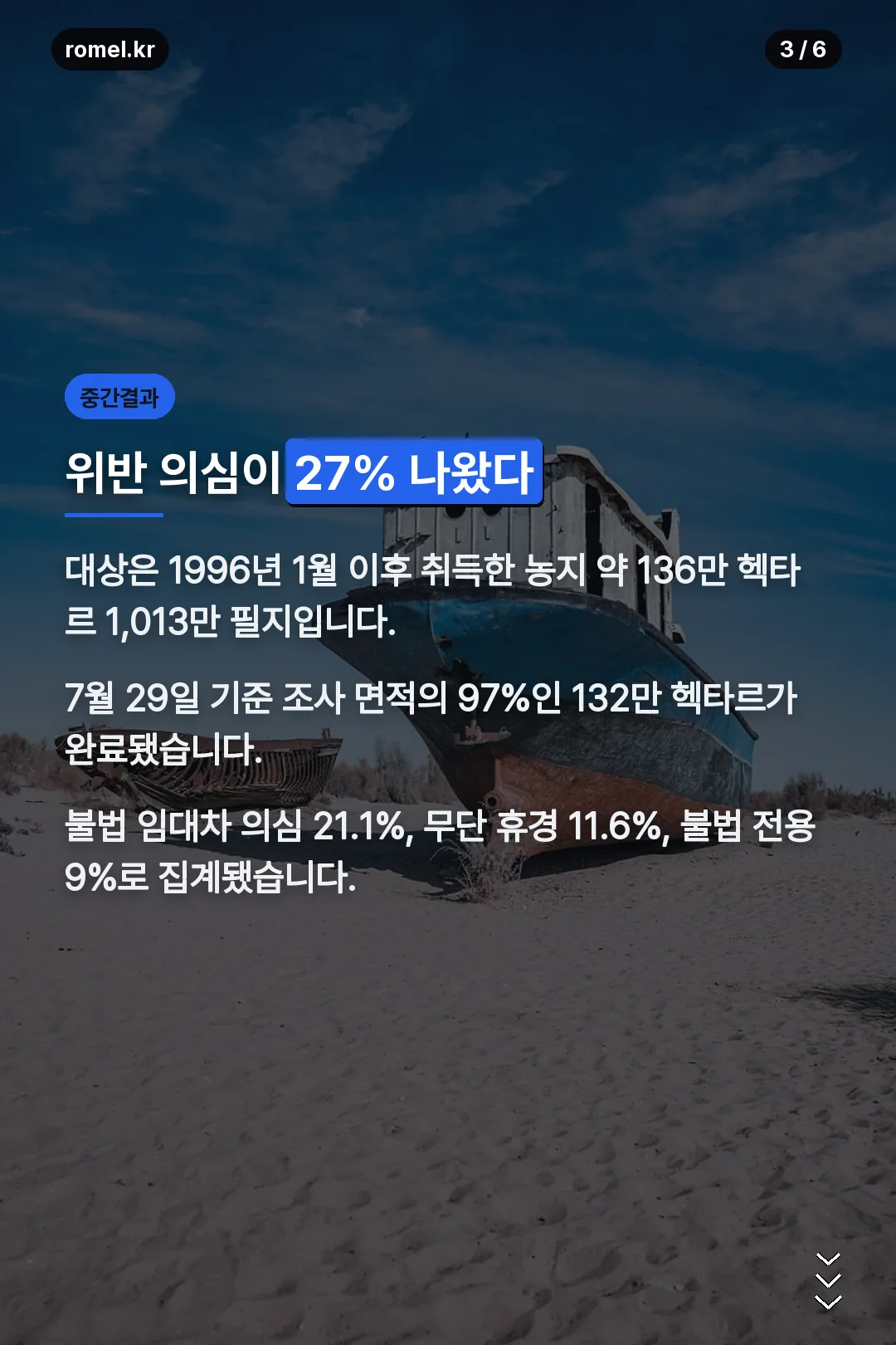 기본조사 중간 결과